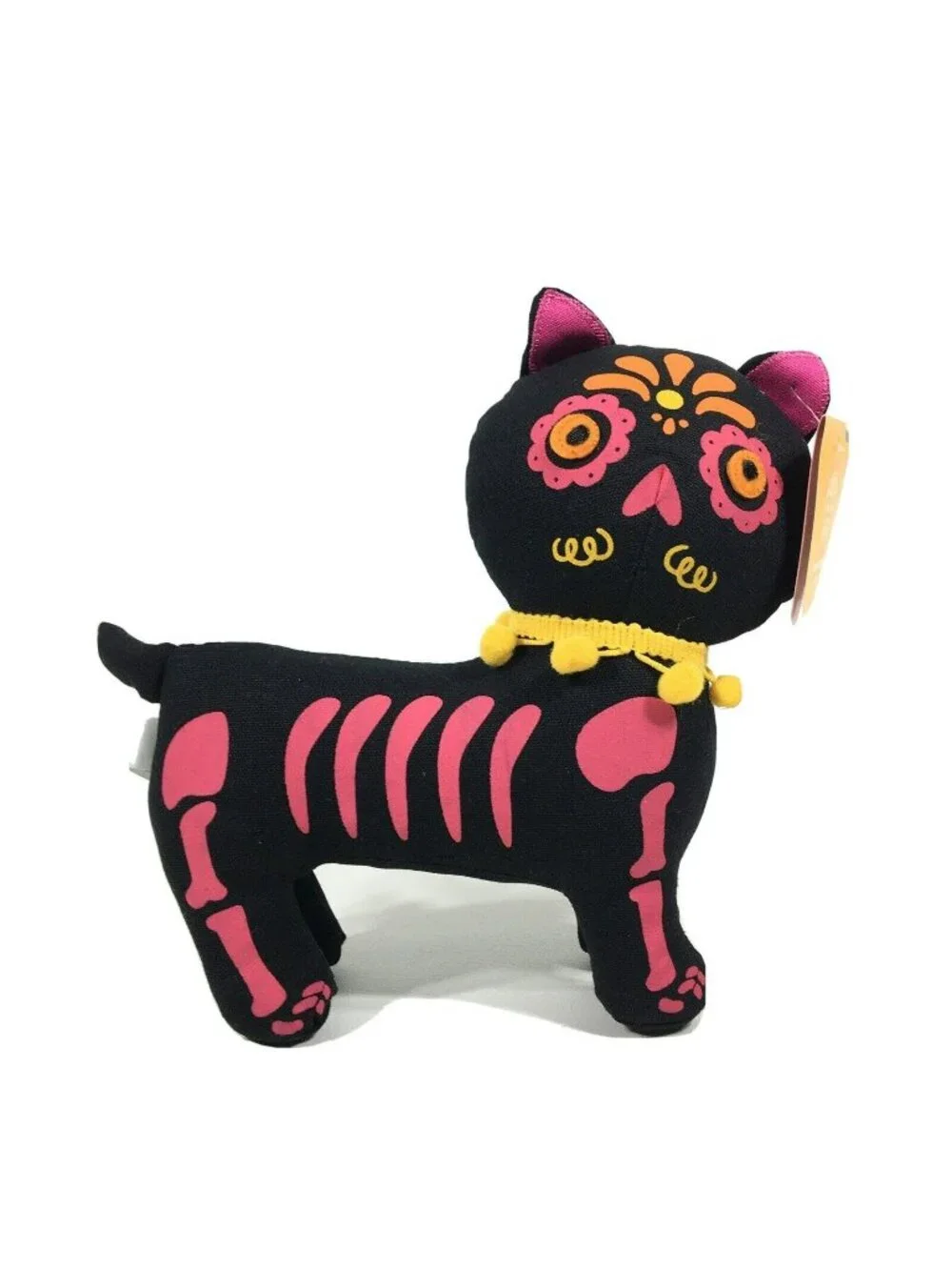 Dia De Muertos Day Of The Dead Plush Calavera Cat By Flavia Z Drago